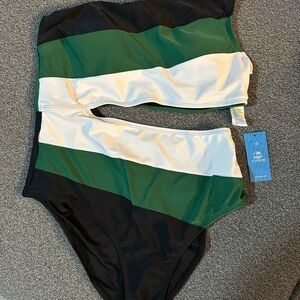 CUPSHE Two-Piece Bandeau Swimsuit